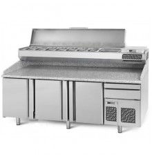 Холодильний стіл для піци - 2,3 x 0,8 м