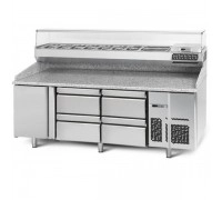 Холодильний стіл для піци - 1,9 x 0,7 м