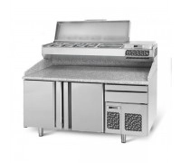 Холодильний стіл для піци - 1,7 x 0,8 м