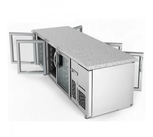 Холодильний стіл для випічки - 1,6 x 0,8 м BKI168GB