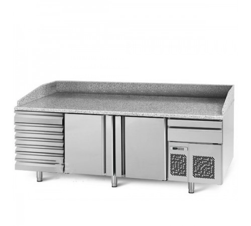 Холодильний стіл для піци - 2,3 x 0,8 м