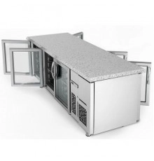 Холодильний стіл для випічки - 2,2 x 0,8 м BKI228GB