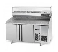 Холодильний стіл для піци - 1,5 x 0,7 м