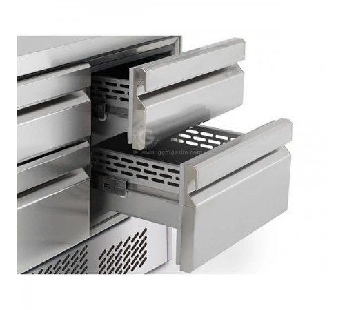 Холодильний стіл GGM Gastro KTS187ND #3 #SBS1212 -1,8 x 0,7м