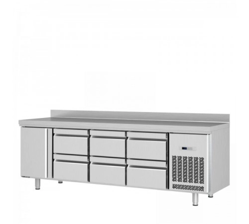 Холодильний стіл KTI257 #3 #7SBI1212 - 2,4 x 0,7м