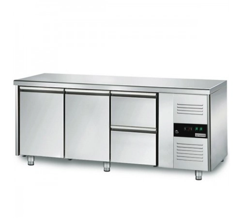 Холодильний стіл GGM Gastro KTS187ND #SBS1212 1,8 x 0,7м