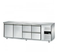 Холодильний стіл GGM GASTRO KTS227ND #2 #SBS1212 - 2,2 x 0,7м