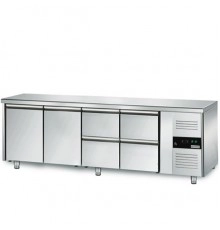 Холодильний стіл GGM GASTRO KTS227AND # 2 #SBS1212 - 2,2 x 0,7м