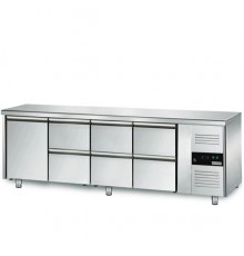 Холодильний стіл GGM Gastro KTS227ND#3 #SBS1212 - 2,2 x 0,7м