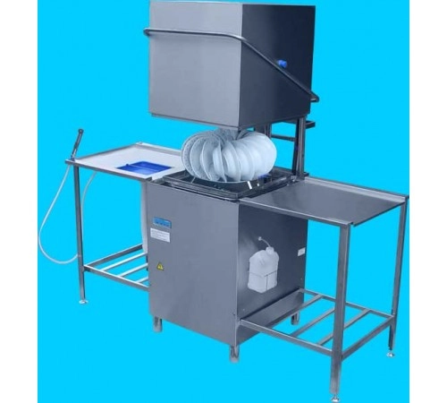 Машина посудомийна універсальна ТОРГМАРШ МПУ-700-01 зі столами завантаження та розвантаження