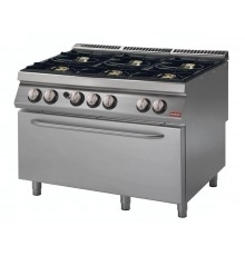 Плита ял. 6-ти конфор. .Modular PK 70/120 CFGG