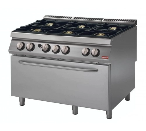 Плита ял. 6-ти конфор. .Modular PK 70/120 CFGG