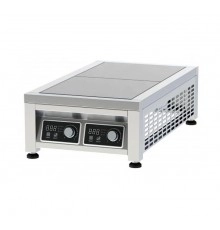 Плита індукційна настільна 2 конфорки 7 кВт