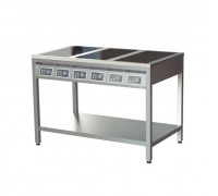 Плита індукційна підлогова 6 конфорок