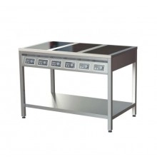 Плита індукційна підлогова 6 конфорок