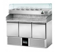 Холодильний стіл для піци - 1,4 x 0,7 м