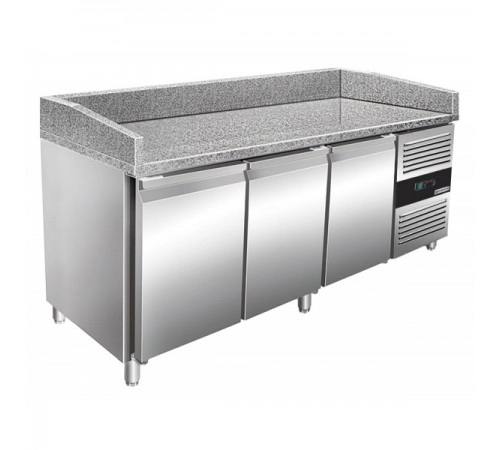Холодильний стіл для піци - 2,0 x 0,8 м