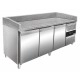 Холодильний стіл для піци - 2,0 x 0,8 м