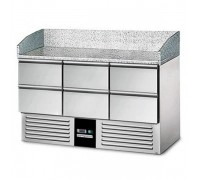 Холодильний стіл для піци - 1,4 x 0,7 м