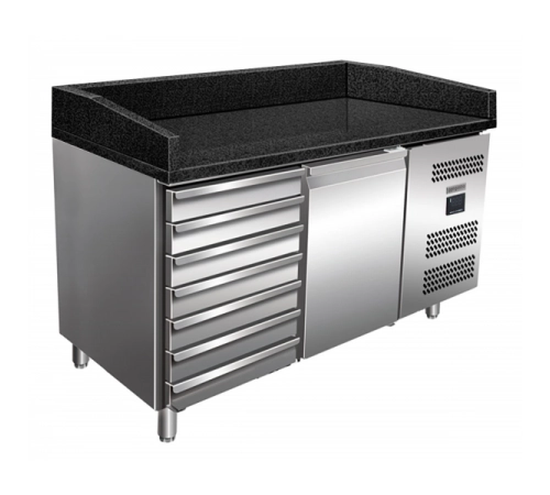 Холодильний стіл для піци - 1,5 x 0,8 м