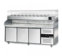 Холодильний стіл для піци - 2,0 x 0,8 м