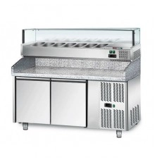Холодильний стіл для піци - 1,5 x 0,8 м
