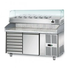 Холодильний стіл для піци - 1,5 x 0,8 м