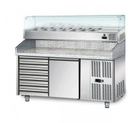 Холодильний стіл для піци - 1,5 x 0,8 м