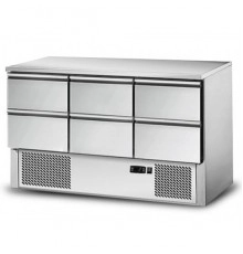 Холодильний стіл GGM Gastro SAG147END #3 #SBG1212 - 1,37 x 0,7м