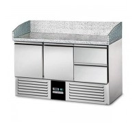 Холодильний стіл для піци - 1,4 x 0,7 м