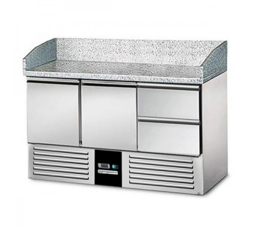 Холодильний стіл для піци - 1,4 x 0,7 м