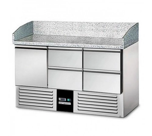 Холодильний стіл для піци - 1,4 x 0,7 м