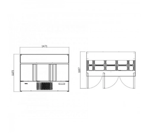 Саладетта – 1,4 x 0,7 м
