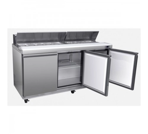 Саладетта/холодильний стіл для піци - 1,82 x 0,86 м