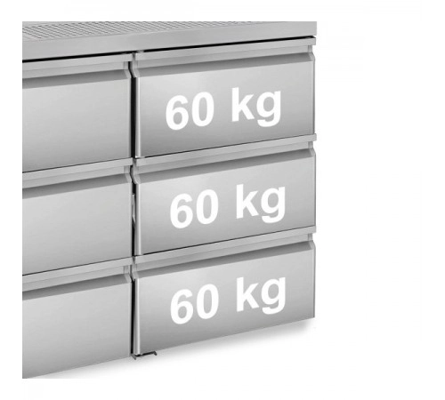 Блок ящиків: 1/3, 1/3 та 1/3 SBEF13