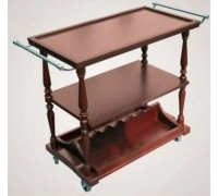 Візок сервірувальний з масиву дерева ТСД-70