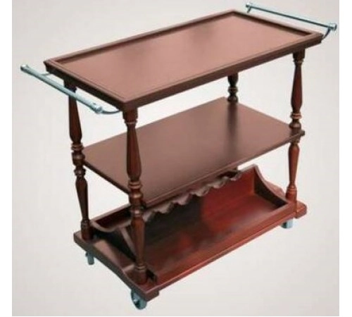 Візок сервірувальний з масиву дерева ТСД-70