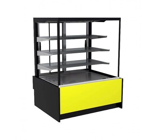 Вітрина кондитерська VDL108A (нерж)