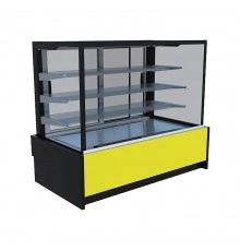 Вітрина кондитерська VDL158A (нерж)