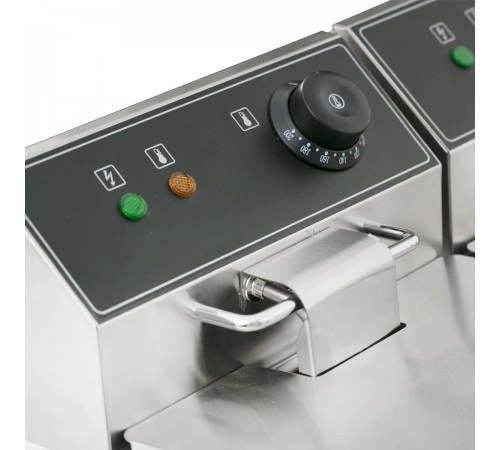 Фритюрниця Hurakan HKN-FT66N подвійна 6+6 л