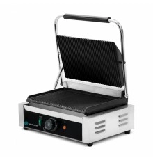 Гриль контактний Hurakan HKN-PE34R одинарний ребро