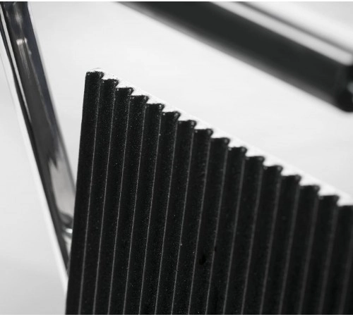 Гриль контактний Hurakan HKN-PE22R одинарний ребро