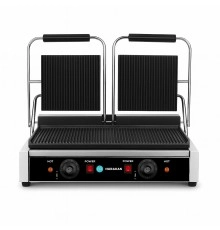 Гриль контактний Hurakan HKN-PE44R подвійний ребро