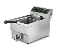 Фритюрниця Hurakan HKN-FT10N одинарна з краном 10 л