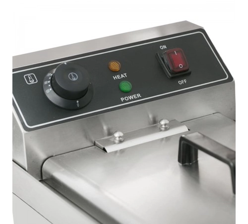 Фритюрниця Hurakan HKN-FT10N одинарна з краном 10 л