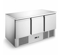 Стіл холодильний Hurakan HKN-GXS3GN 3-х дверний з нижнім розміщенням агрегату