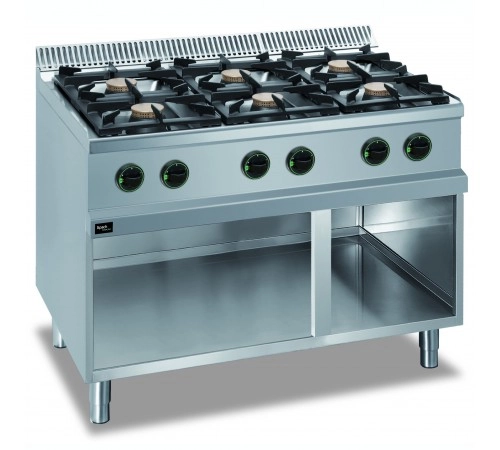 Плита Apach APRG-117P/PL 6-ти конфорочна газова