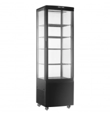 Вітрина холодильна Hurakan HKN-UPD218B Black