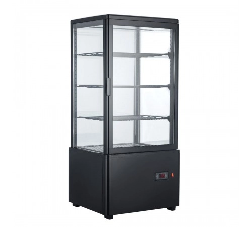 Вітрина холодильна Hurakan HKN-UPD78B Black