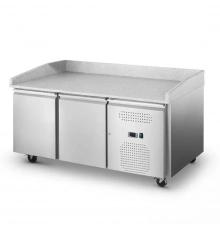 Стіл холодильний Hurakan HKN-GXPZ2GR для піци 2-дверний з гран. пов.